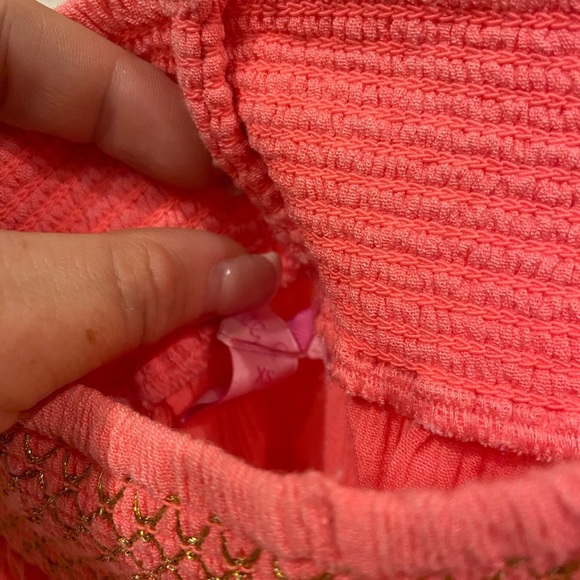 Lilly Pulitzer Katya Off-The-Shoulder Top Size XS EUC - Picture 4 of 6